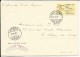 SUISSE - 1949 - POSTE AERIENNE - YVERT N° 44 LETTRE - COTE OBLITERE =  50 EUROS - Premiers Vols