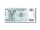 Billet, Congo Democratic Republic, 100 Francs, 2007, 2007-07-31, KM:98a, NEUF - Demokratische Republik Kongo & Zaire
