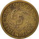 Monnaie, Allemagne, République De Weimar, 5 Rentenpfennig, 1924, Berlin, TTB - 5 Rentenpfennig & 5 Reichspfennig