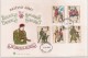 England FDC 1983 - The Parachute Regiment - British Army - Military - Régiment Parachutistes - Regimento Paraquedistas - 1981-1990 Decimal Issues