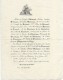 Epoque Louis-Philippe/La Comtesse De Brémont/Duchesne De Vauvert/Louise Julie De CHANTREAU/NIORT/Deux Sévres /1835 FPD68 - Obituary Notices