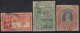 3 Diff., Perfins / Perfin Of KG VI Series, King George British India Used - Perforiert/Gezähnt