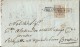 LV141 - Lettera Del 24 Agosto 1851  Da Milano A Brescia  Con Cent 30 Bruno Chiaro , 1° Tipo   . Leggi .... - Lombardije-Venetië