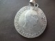 Rare écu Argent 1823 Mexique Monté En Pendentif 8 Real 1.M.  Mex I Imperator Constitut Diamètre 4cm Environ - Mexique