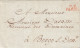 France Italia Dept. Conquis 111 Taro 1809 "P.P. PARMA" En Rouge Lettre Pour Borgo San Donino (o171) - 1792-1815: Départements Conquis