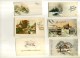 - LOT DE 16 PETITES CARTES BONNE ANNEE . PAYSAGES . - New Year