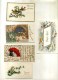 - LOT DE 5 PETITES CARTES BONNE ANNEE . ANIMAUX . - New Year