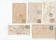 Delcampe - France Lot 30 Covers 1857 - 1876 Incl. Lyon Pour Alexandrie (timbre Detaché), Cardinal Lemoine, ASNA Commune (o229) - Collections