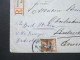 DR 1920 Nr. 123 / 124 MiF. Hamburg - Amerika Linie. Agentes Generales: Christlieb & Rübke. Mexiko D.F. Via New York. - Other & Unclassified