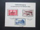 Saarland Nr. 362 - 364 Volksbefragung 22.10.1955 Sonderstempel / Ersttag. Sonderkarte - Covers & Documents