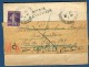 France  - Lettre ( De Tribunal) De Marseille En 1909 Et Retour -  Réf. 825 - 1877-1920: Periodo Semi Moderno