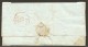 Schweiz, 1851, Rayon I, Dunkelblau, T14, U/LO, Allseitig Vollrandig Auf Faltbrief Nach Rapperswil, Siehe Scans! - Covers & Documents