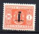 1944 Repubblica Sociale RSI Segnatasse N. 68   1 Lira Nuovo MLH* - Portomarken