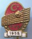 VOLLEYBALL - TVF Federation Turkey, Vintage Pin Badge, Enamel - Pallavolo