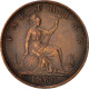 Monnaie, Grande-Bretagne, Victoria, Farthing, 1860, TTB+, Bronze, KM:747.1 - B. 1 Farthing