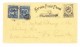 Kolumbien 19.9.1903 Postförderung Auf Rio Magdalena GS 10c Mit 5c (2) Zusatzfrankatur Nach St Louis USA - Colombie