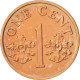 Monnaie, Singapour, Cent, 1994, Singapore Mint, SUP, Copper Plated Zinc, KM:98 - Singapour