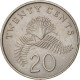 Monnaie, Singapour, 20 Cents, 1988, British Royal Mint, TTB, Copper-nickel - Singapour
