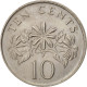 Monnaie, Singapour, 10 Cents, 1986, British Royal Mint, SUP+, Copper-nickel - Singapur