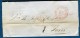 Espagne- Lettre Avec Texte De Santander Pour Paris En 1849      à Voir 3 Scans   Réf. 863 - ...-1850 Prephilately