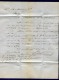 Espagne- Lettre Avec Texte De Santander Pour Paris En 1849      à Voir 3 Scans   Réf. 863 - ...-1850 Vorphilatelie