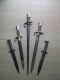 LOT De 5 BAIONNETTES / BAYONETS / BAJONETT - Armes Blanches