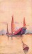 ¤¤  -   CHINE   -  Illustrateur   -  Bateau   -  Timbre , Oblitération   -  ¤¤ - Cina