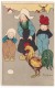 N. John Artist Signed Image, Dutch Children And Rooster Look At Egg, C1910s Vintage Postcard - Portraits