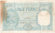 Billet, France, 20 Francs, 20 F 1916-1919 ''Bayard'', 1918, 1918-12-27, TB+ - 20 F 1916-1919 ''Bayard''