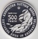 @Y@   KAZAKHSTAN 500 TENGE 2007 "EDELWEISS" PROOF - Kazajstán