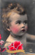 CPA Fantaisie - Bébé - Portrait - Bonne Fête - Art Déco - Bebes