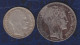 C1 LOT TURIN 10 Francs Et 20 Francs 1933 29.80 Grammes ARGENT - Sonstige & Ohne Zuordnung