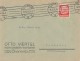 DR Brief EF Minr.517 Plf.I Chemnitz 19.10.34 Perfin OV Otto Viertel - Briefe U. Dokumente