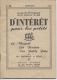 CENTRES D´INTERET POUR LES PETITS - E. EBERHARD Et SERIS - 1953 - 0-6 Years Old