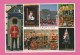 ROYAUME UNI LONDRES VIGNETTE ADHESIVE UNIVERSAL MAIL BLACK CAB XT 500 INTERNATIONAL POSTCARD - Other & Unclassified