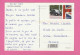 ROYAUME UNI LONDRES VIGNETTE ADHESIVE UNIVERSAL MAIL BLACK CAB XT 500 INTERNATIONAL POSTCARD - Other & Unclassified