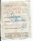 Carte De Tabac/Ministére Des Finances/ Ridreau/Villemeux Sur Eure / Eure & Loir /vers 1942-1946    AEC30 - Other & Unclassified