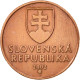 Monnaie, Slovaquie, 50 Halierov, 2002, TTB+, Copper Plated Steel, KM:35 - Slovaquie