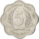 Monnaie, Etats Des Caraibes Orientales, Elizabeth II, 5 Cents, 1984, SUP - East Caribbean States