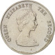 Monnaie, Etats Des Caraibes Orientales, Elizabeth II, 25 Cents, 1981, SUP - East Caribbean States