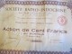 Société RADIO-INDOCHINE/Action De 100 Francs Au Porteur/ 1928    ACT108 - Asien