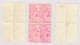 Schweiz UPU #77B 78A 79A In Viererblock */** Kat. 575,- - Unused Stamps