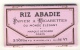 Papier A Cigarette - "RIZ ABADIE - Paris" No. 170 - Andere & Zonder Classificatie