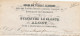 429/24 - VIGNETTE - Lettre TP 30 AUDENAERDE 1880 - Entete Houblon Leclercq à ALOST - Vignette Au Verso - Bières