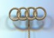 AUDI - Car Auto Automotive, Vintage Pin, Badge - Audi