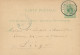 Entier Postal Lion Couché LANDEN 1884 - Origine Manuscrite WAMONT - Signé Jean Van Roy , Organiste - XX467 - Cartes Postales 1871-1909