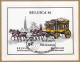 Carte Millénaire De Bruxelles Avec Bloc 59 2077 Belgica 82 Malle-poste - 2 Scans - Autres & Non Classés