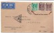 BURMA BIRMANIE 1941 Air Mail Advertising Censored Cover To CALCUTTA INDIA, Censure, Censor, Zensur - Birmanie (...-1947)