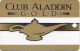 Aladdin Casino Las Vegas, NV - See-Thru Clear Slot Card  (BLANK) - Casino Cards
