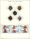 Delcampe - RUSSIA - 1993 COMPLETE COLLECTION OF STAMPS, BLOCKS & SHEETS ON 22 SCHAUBEK ALBUMSHEETS - MNH ** - Sammlungen